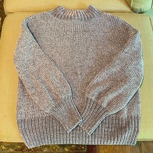 Cynthia Rowley chenille Mockneck sweater size Medium